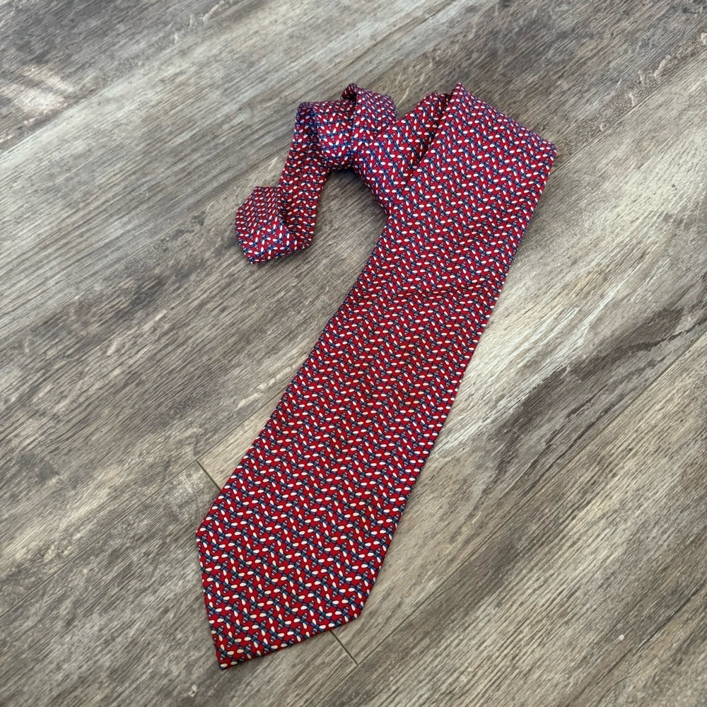Christian Dior “Micro Bee” 100% Silk Tie